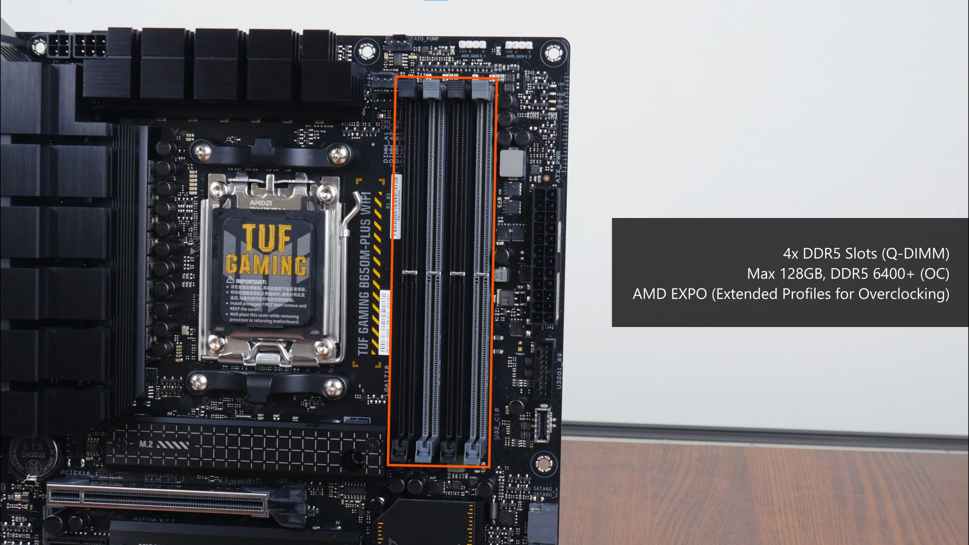 Review Asus Tuf Gaming B650m Plus Wifi Am5 Motherboard 5847